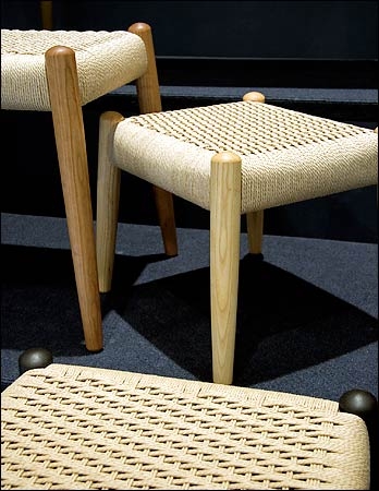 Photograph from the 2005 international contemporary furniture fair followup article in the ny tim